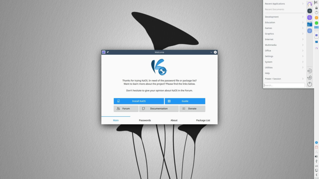 KaOS-KDE-Home