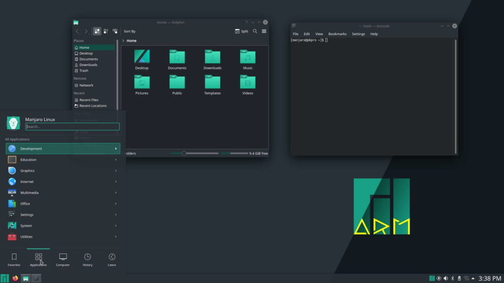 Manjaro-KDE-ARM-Linux